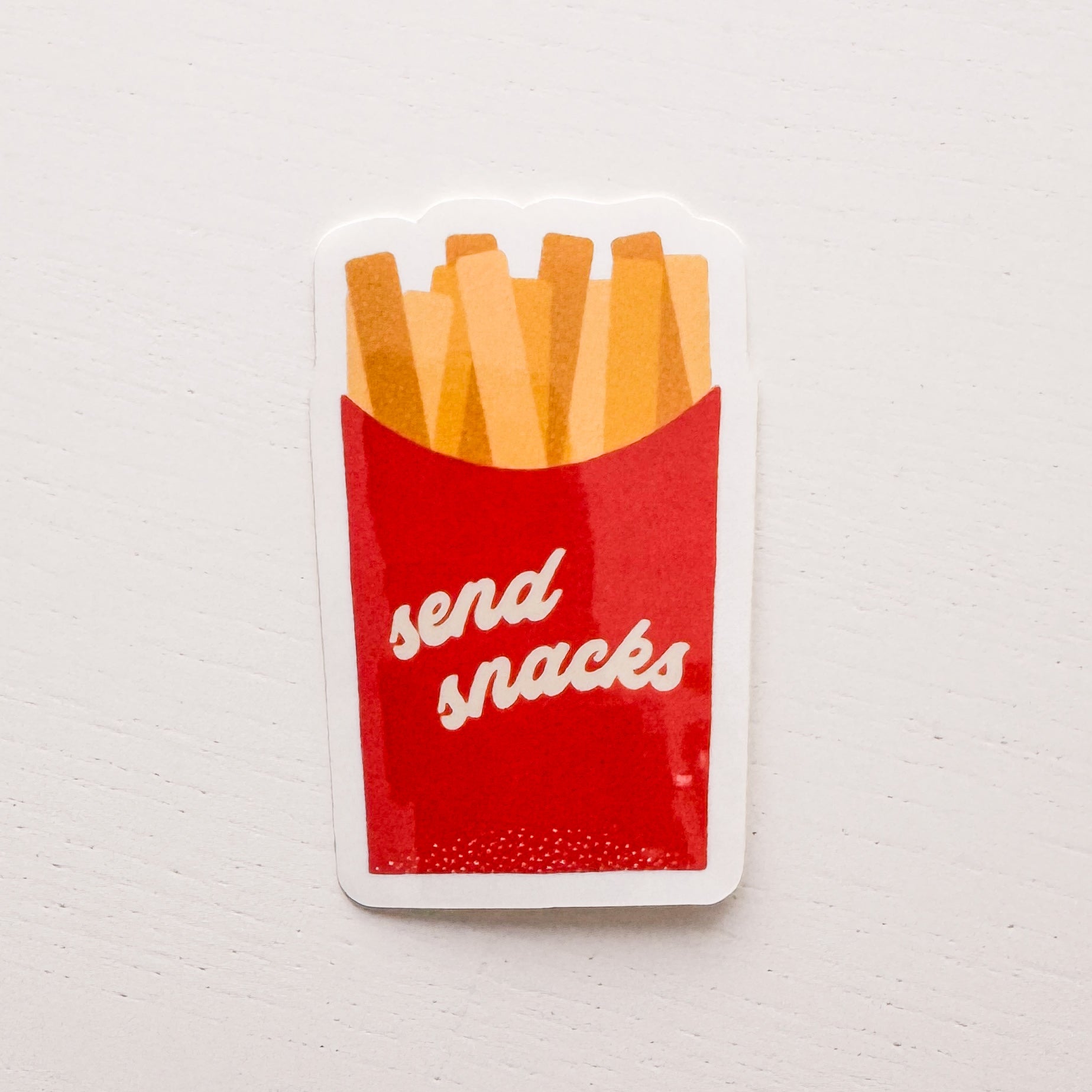 Send Snacks Sticker – Kinsfolk Shop