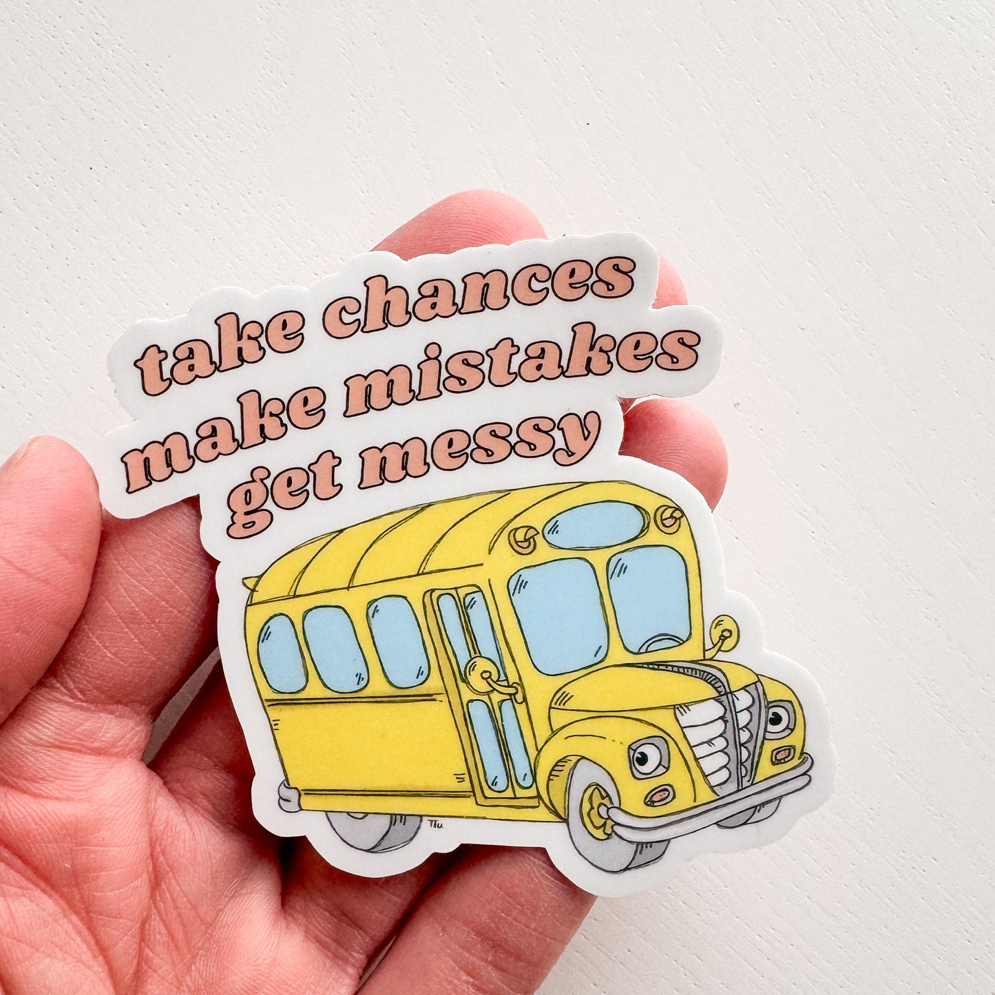 School Bus Sticker