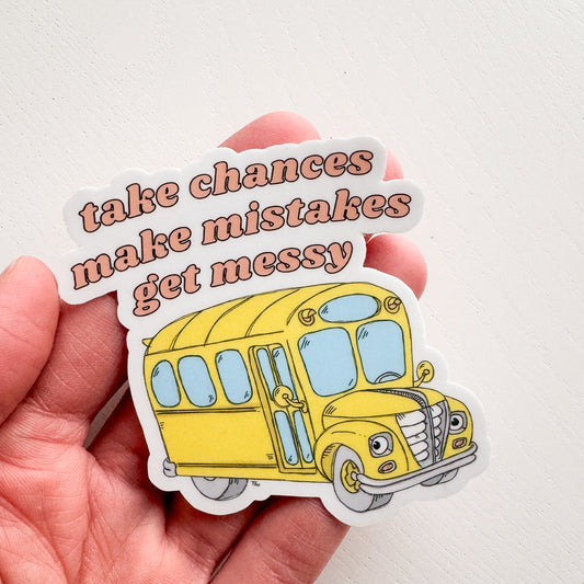 School Bus Sticker