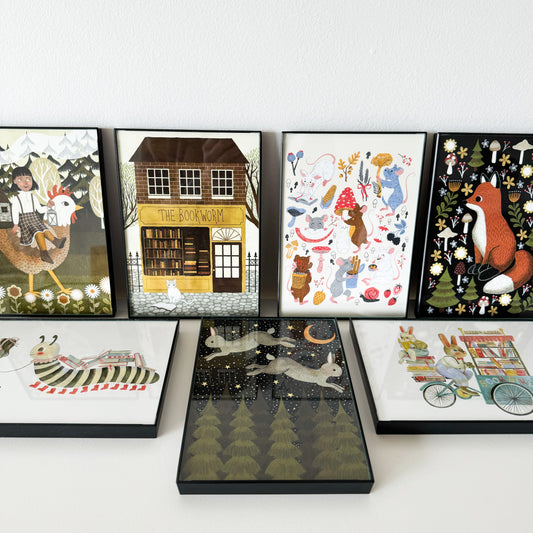 Various Framed 5x7 Annya Marttinen Prints (Display Models)
