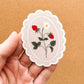 Vintage Strawberry Sticker