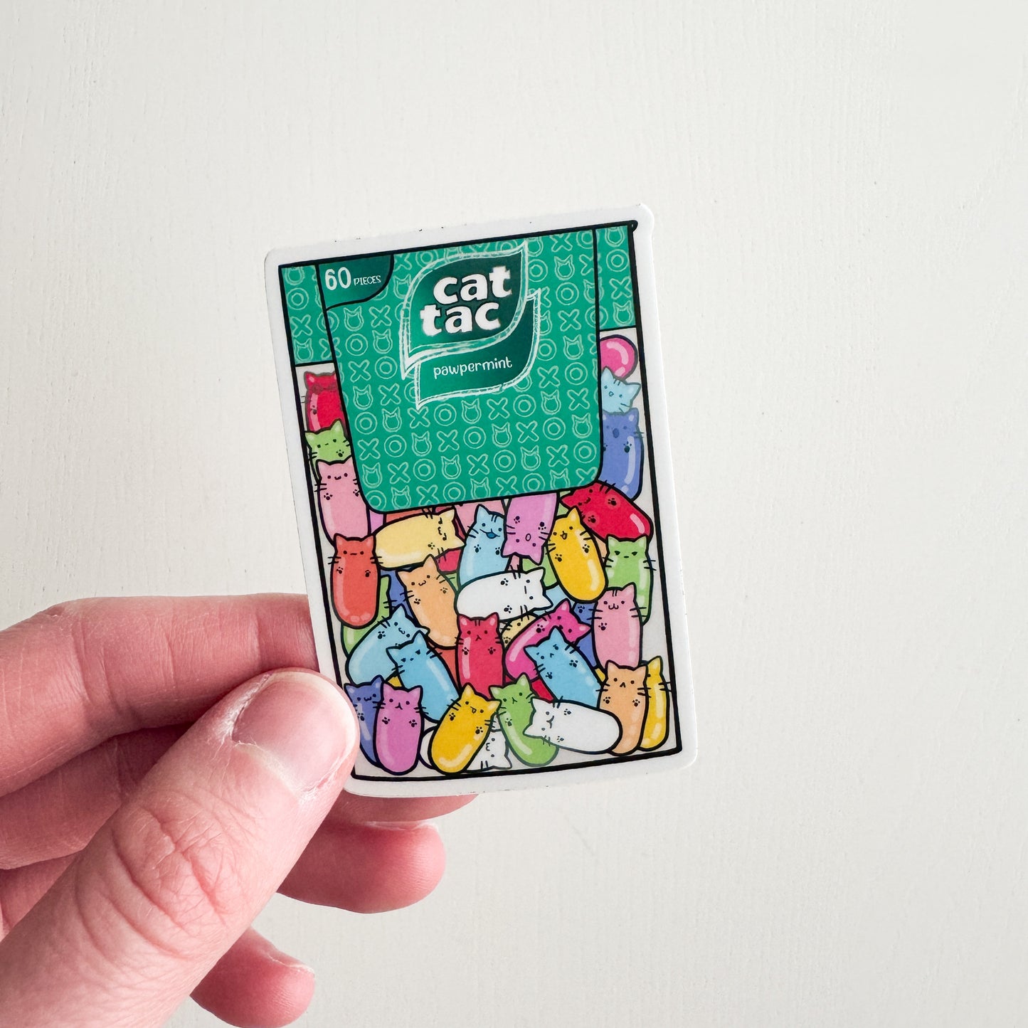 Cat Tac Sticker