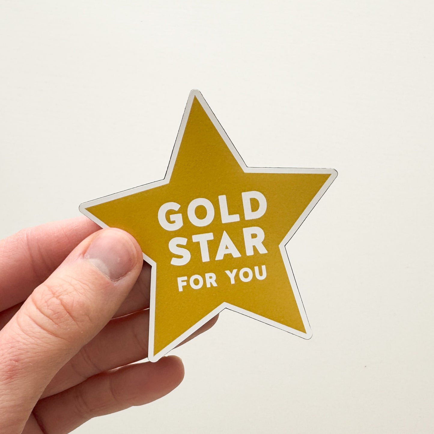 Gold Star For You MAGNET