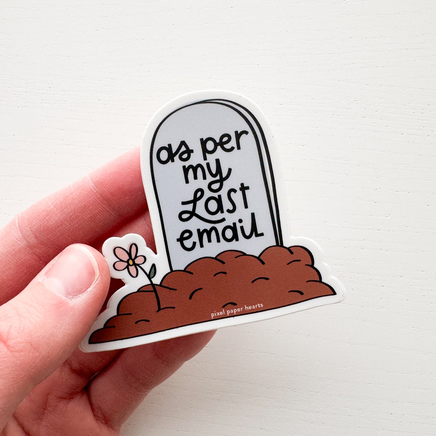 My Last Email Sticker