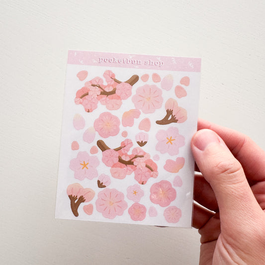 Blossom Paper Mini Sticker Sheet