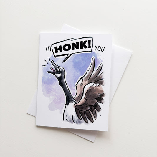 Canada Goose Thank You Card