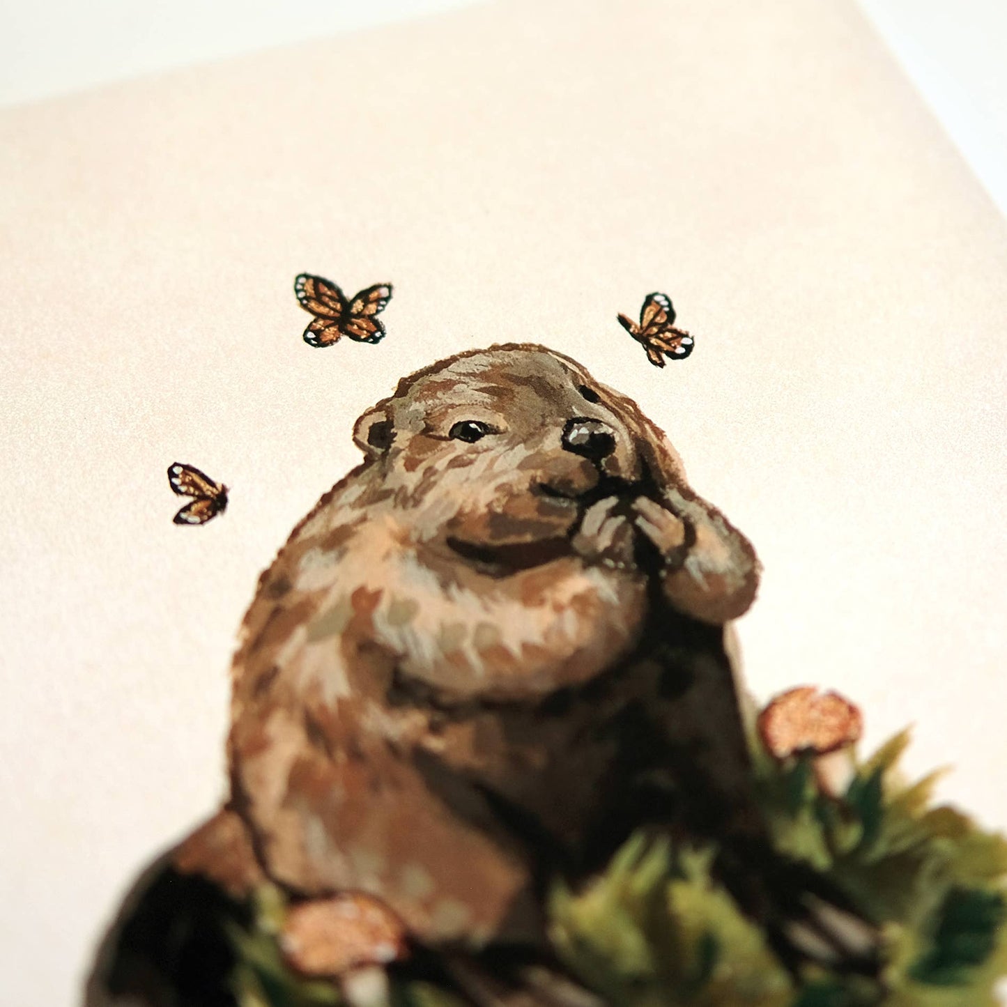 Beaver Art Print - 8x10