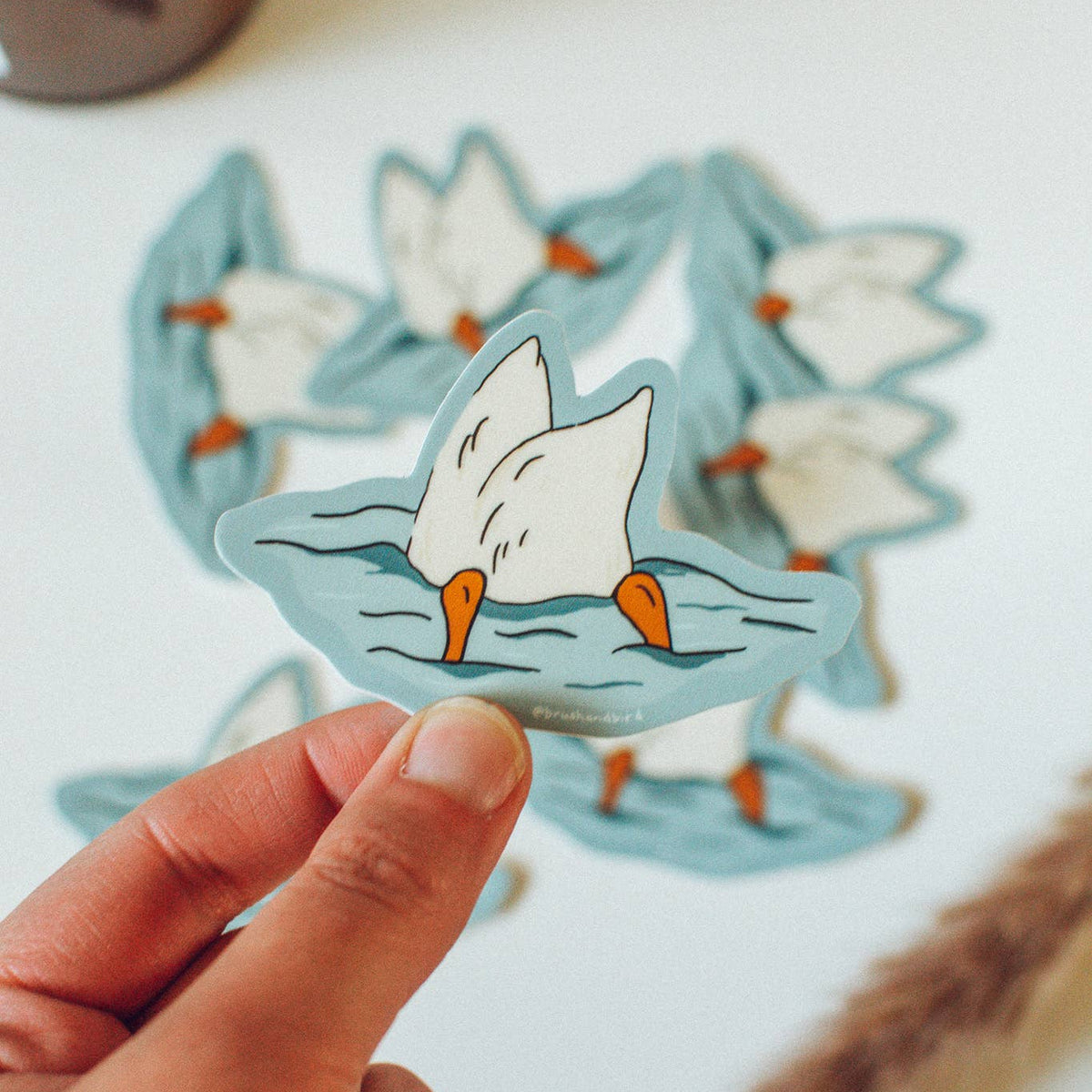 Identical Sticker Duck Butt Sticker – Kinsfolk Shop