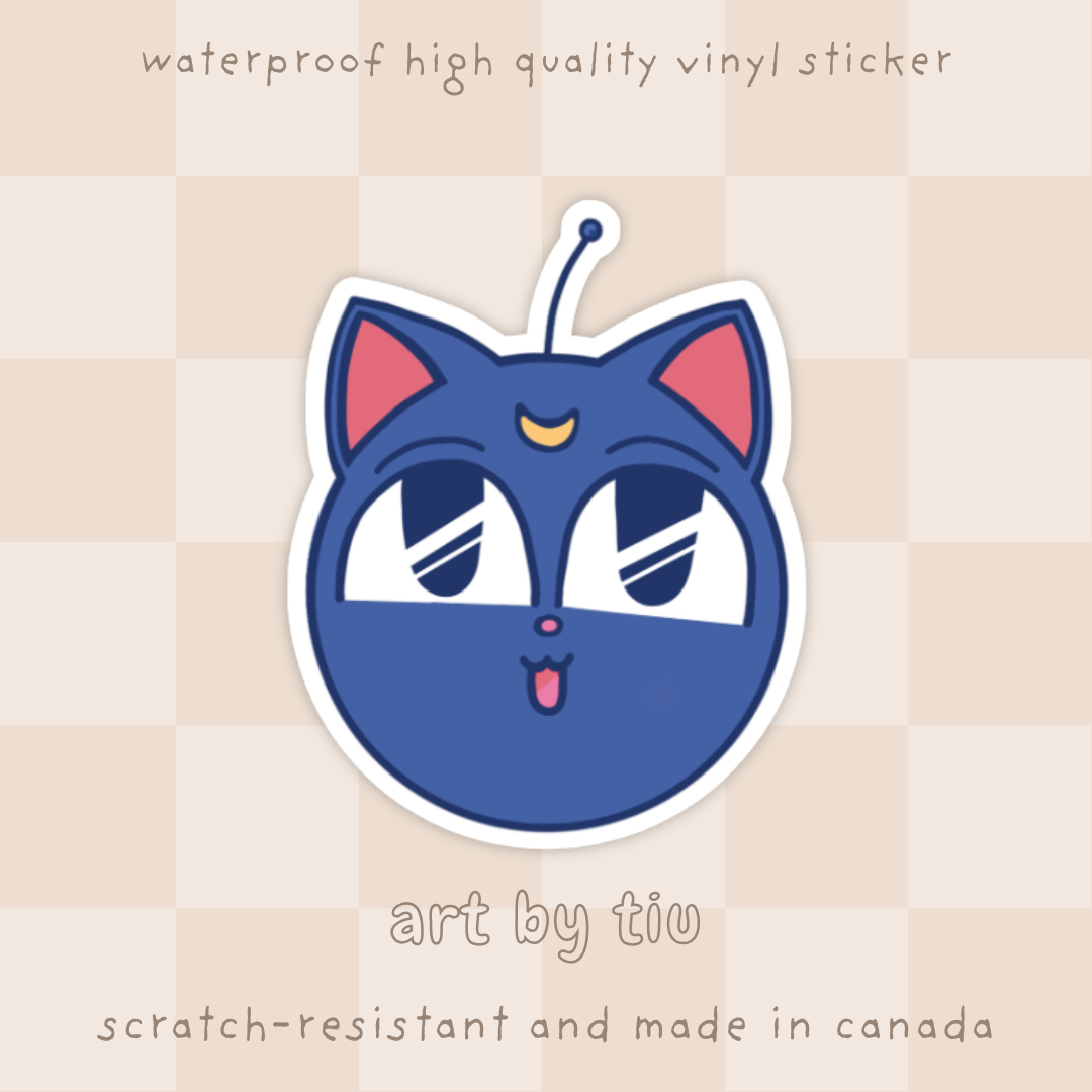 Cat Ball Sticker