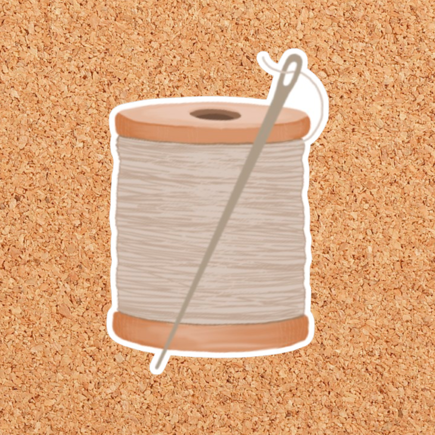 Needle & Thread Sticker