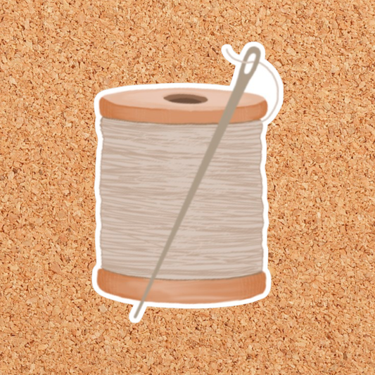 Needle & Thread Sticker