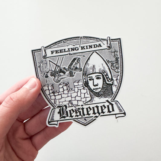 Besieged Sticker