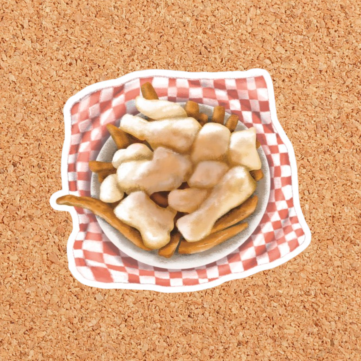 Poutine Sticker