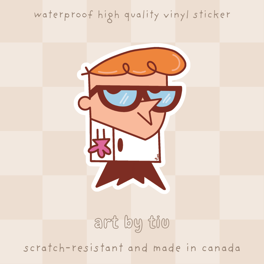 Evil Scientist Sticker