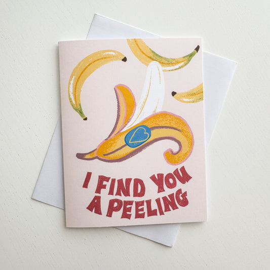 A Peeling Banana Card