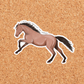 Holding My Horses Sticker
