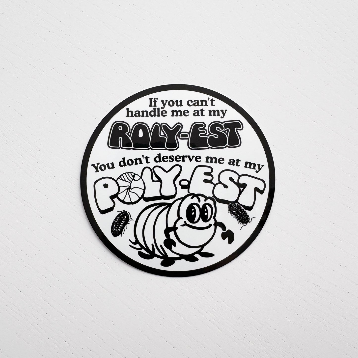 Roly Poly Sticker