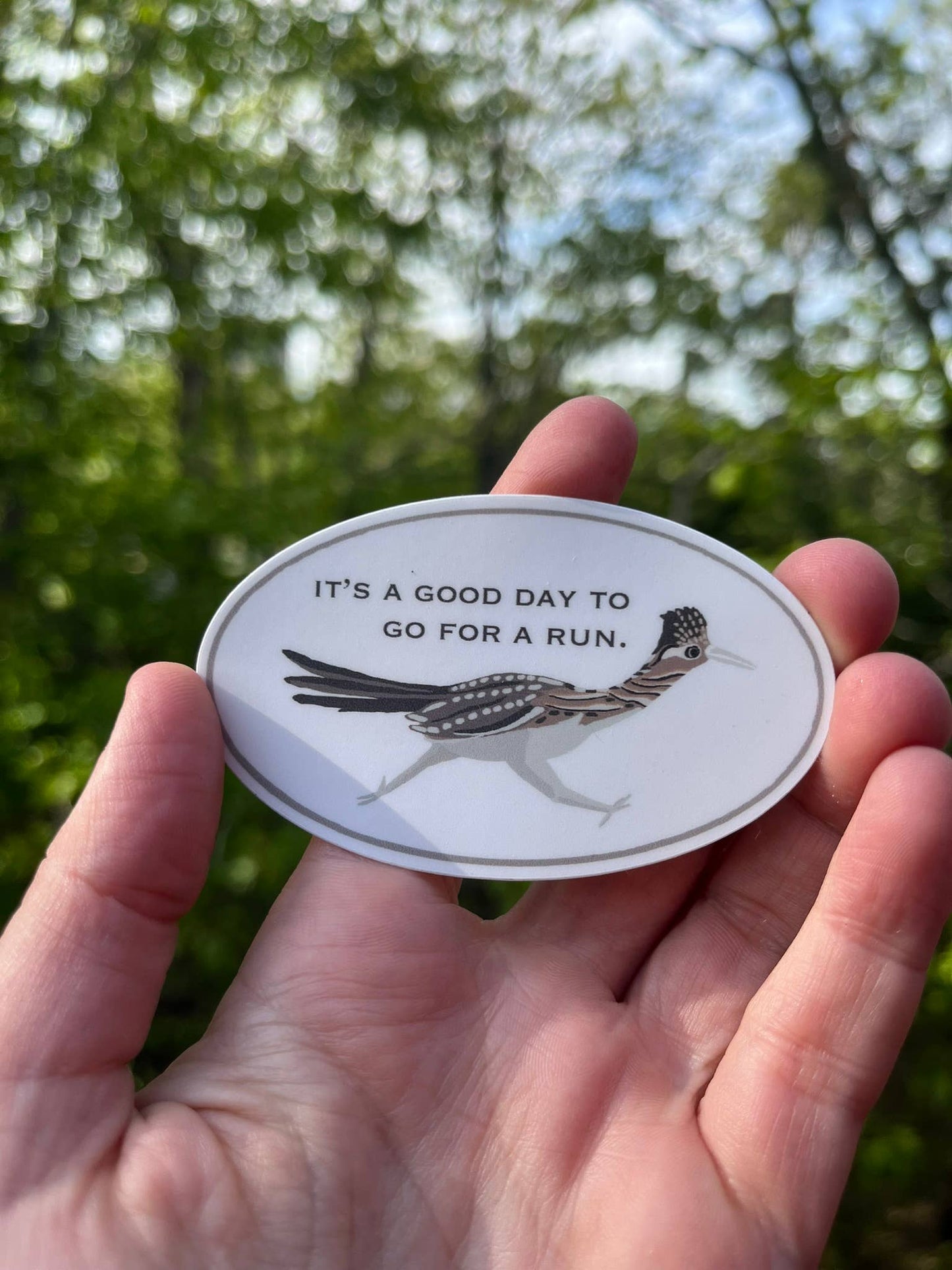 Good Day to Go For a Run Sticker