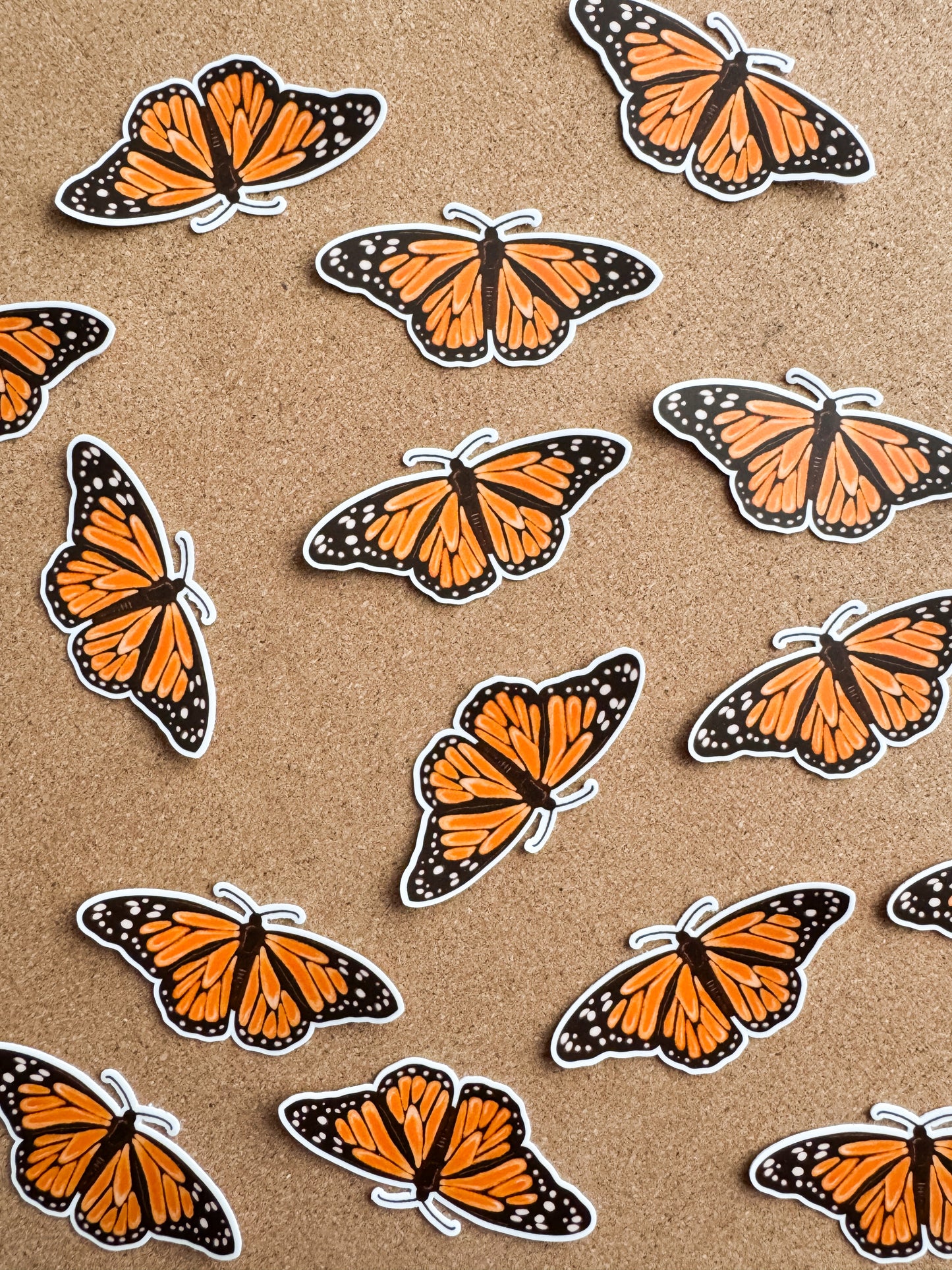 Monarch Butterfly Sticker