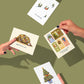 Happy Hibernation Season Quilt Bear Greeting Card