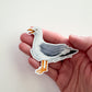 Meddlesome And Non Compliant Seagull Sticker