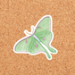 Luna Moth Sticker