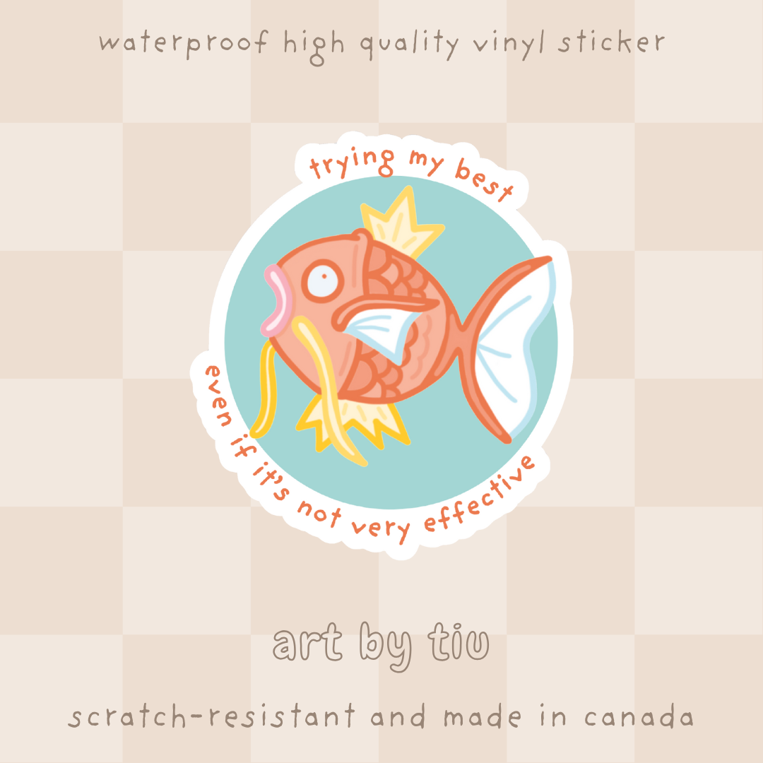 Not Very Effective Sticker