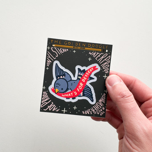 What's For Dessert Sticker