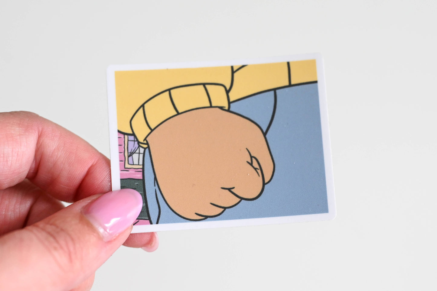 Arthur Fist Sticker