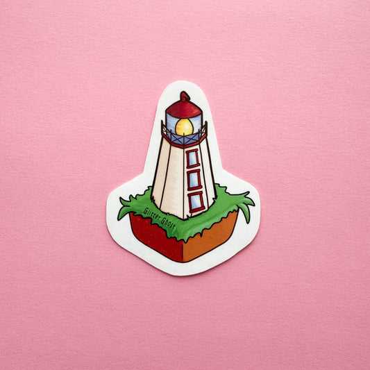 PEI Lighthouse Sticker
