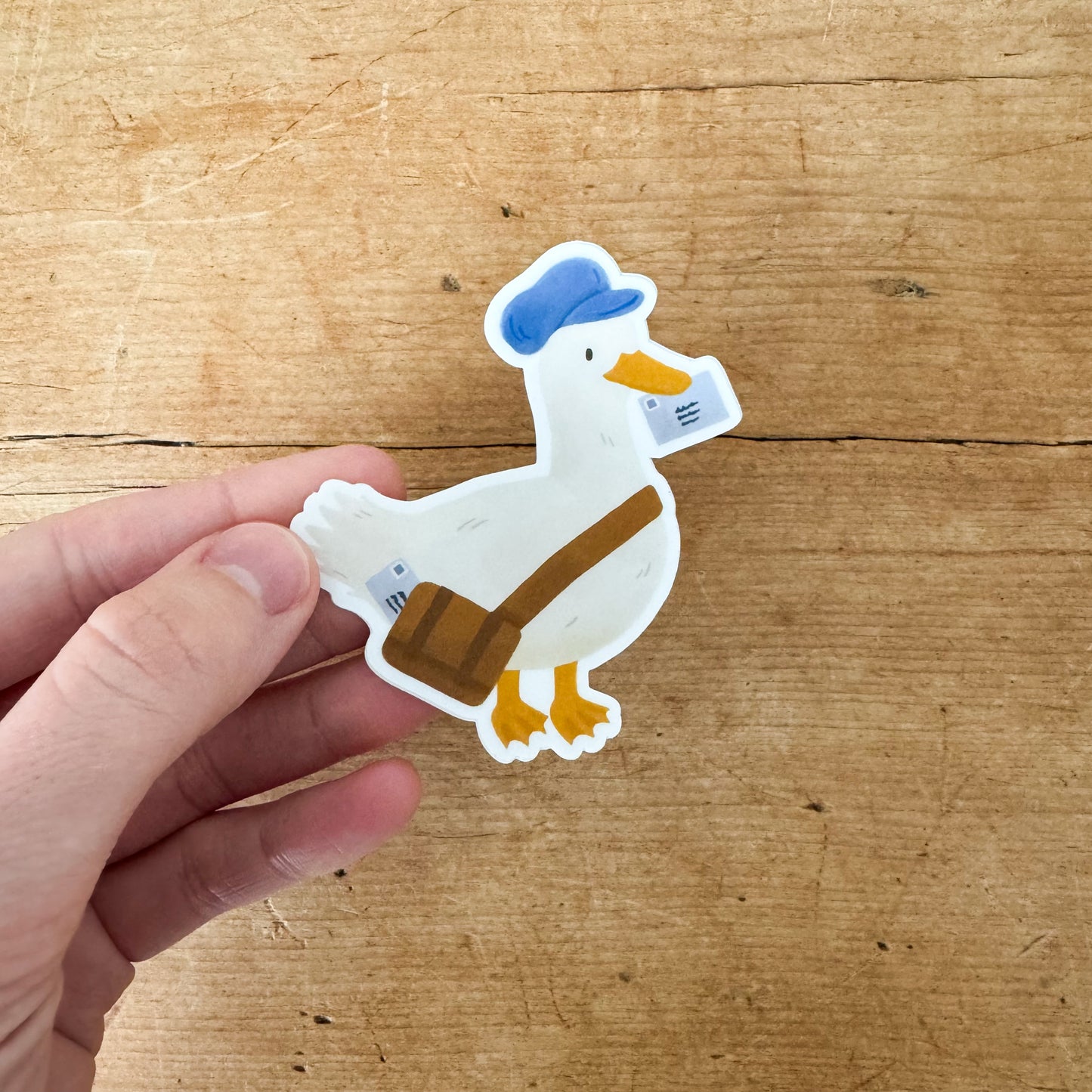 Mailman Duck Vinyl Sticker