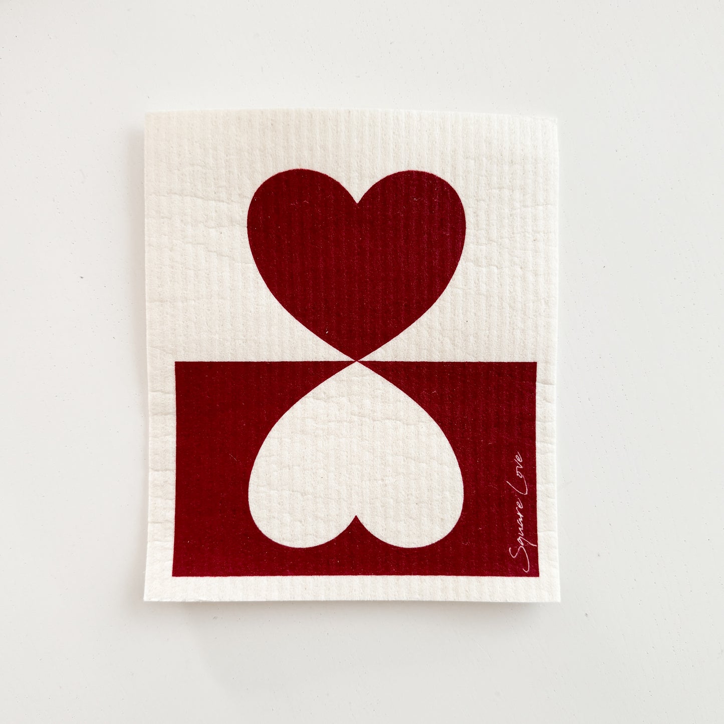 Hearts Sponge Cloth