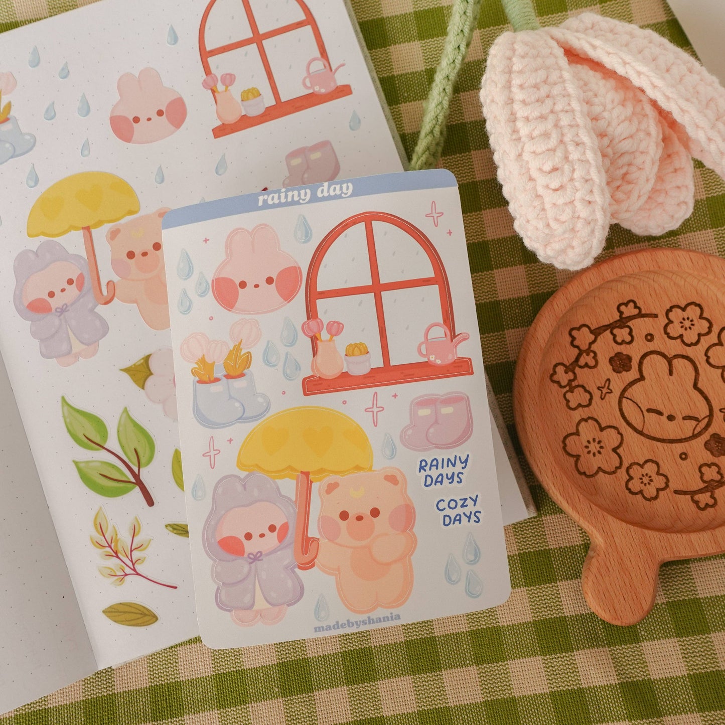 Rainy Day Sticker Sheet