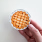 Stressed Spelled Backwards Pie Sticker