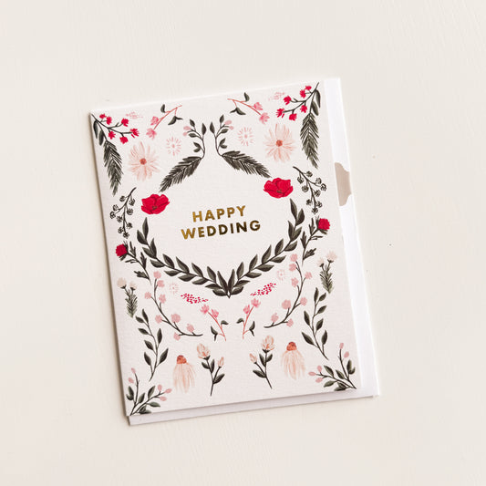 Happy Wedding - Wedding Card