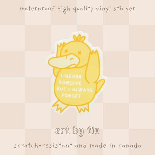 Always Forget Sticker