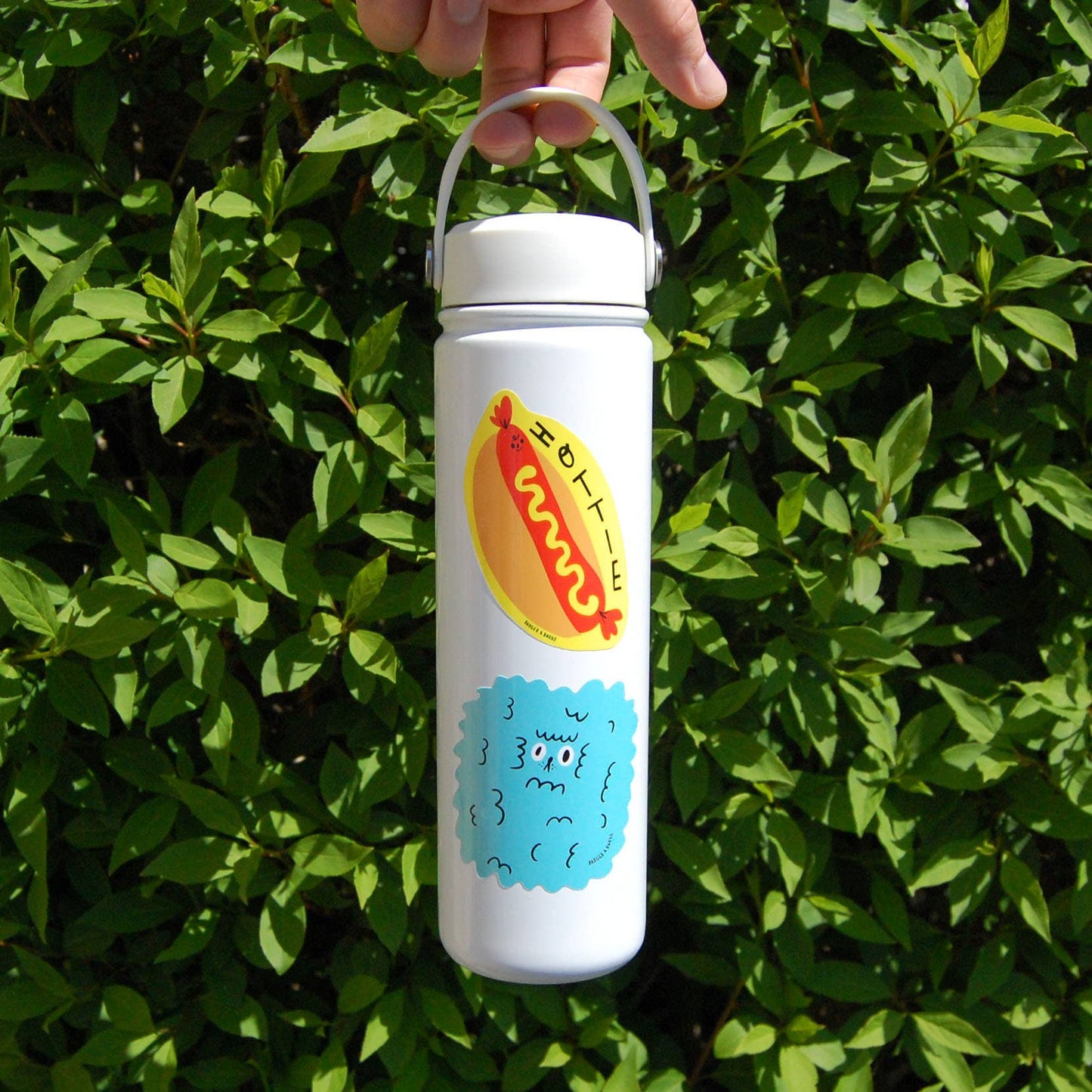 Hottie Hotdog Sticker