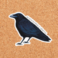 Mischievous & Crafty Crow Sticker