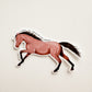 Holding My Horses Sticker