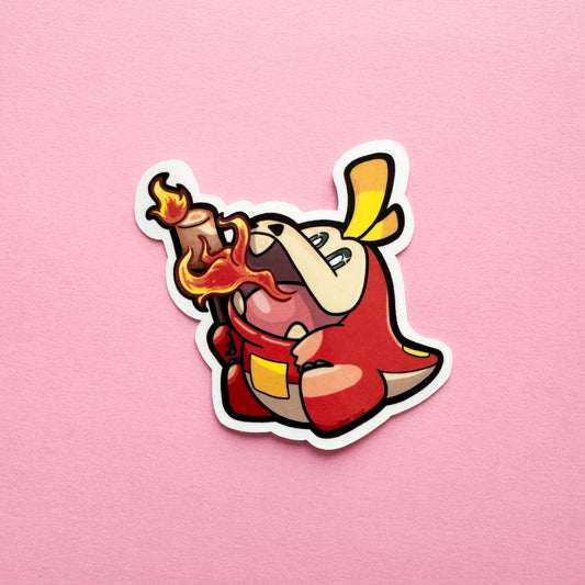 Fuecoco Fanart Sticker