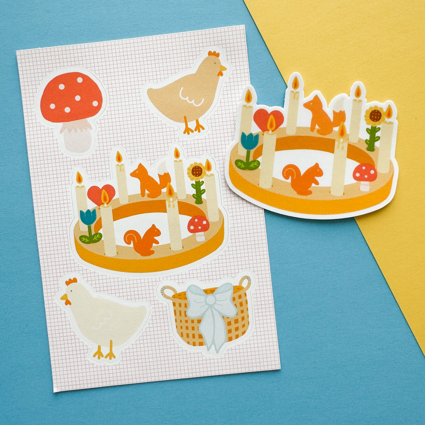 Celebration Ring Vinyl Sticker Sheet