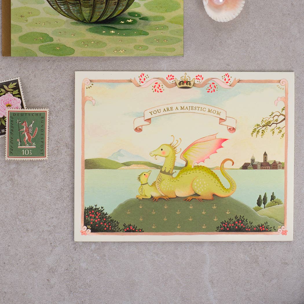 Mother's Day Dragons Greeting Card