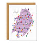 'Tis the Season Holiday Cat Greeting Card