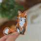 Smiling Fox Sticker
