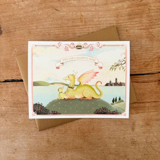 Mother's Day Dragons Greeting Card