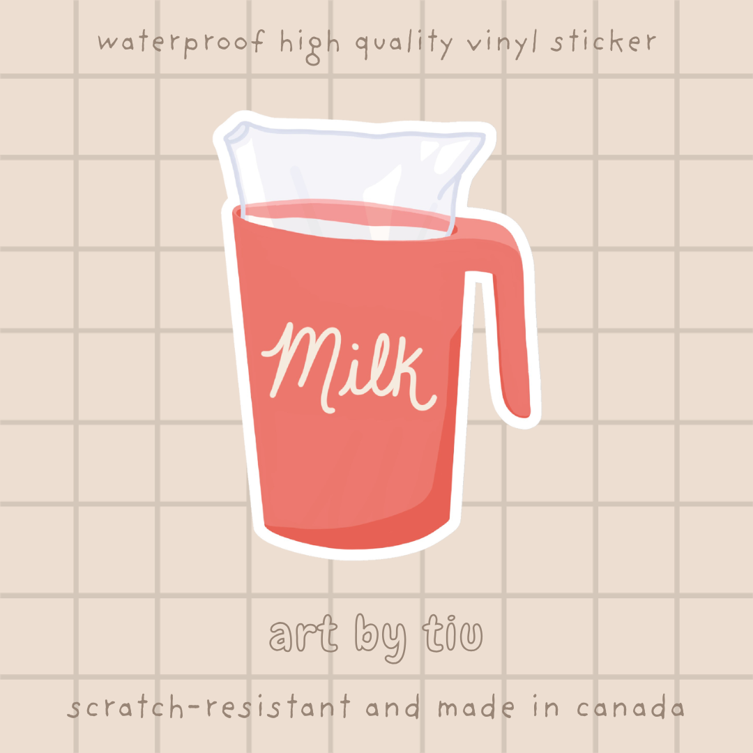 Milk Bag Sticker