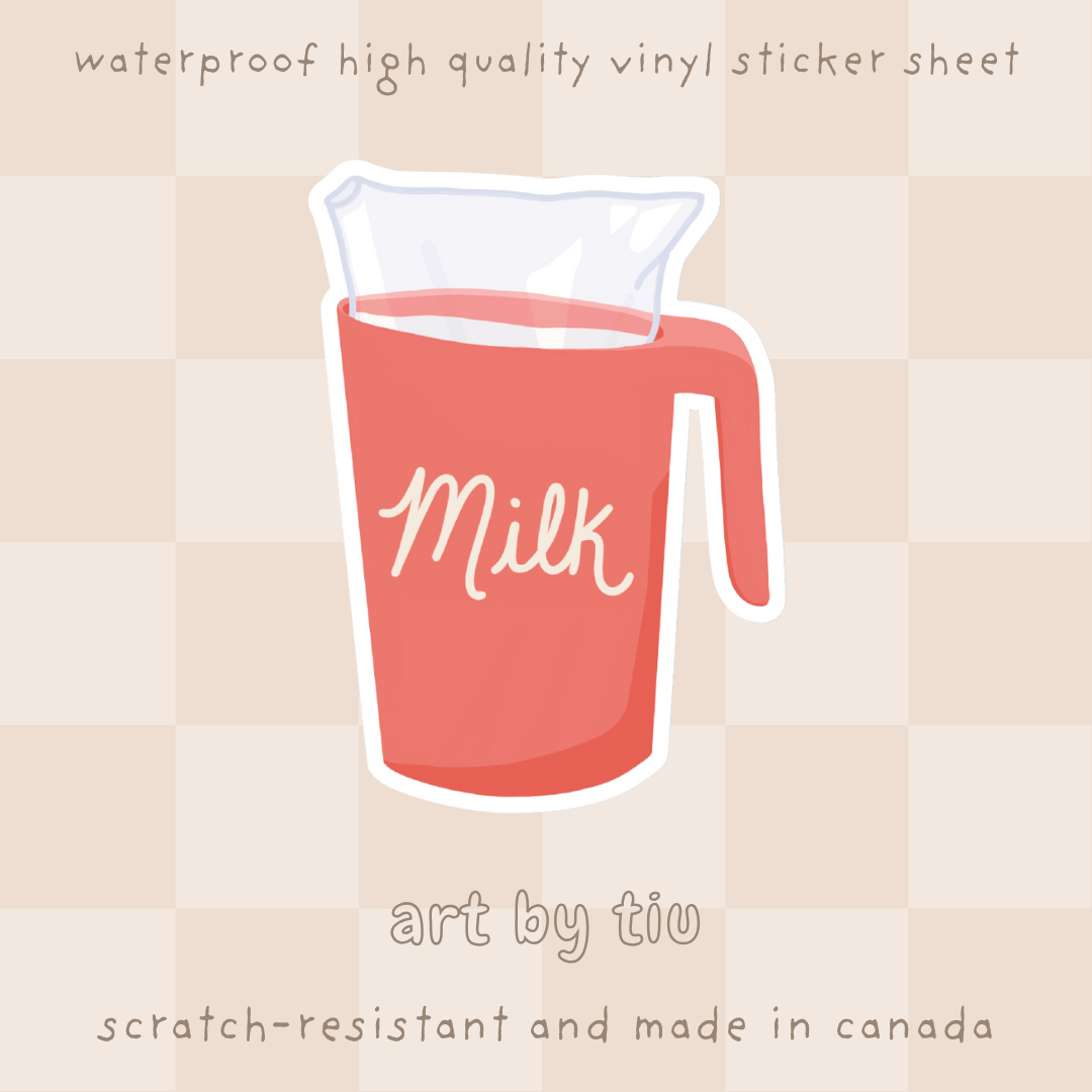 Milk Bag Sticker
