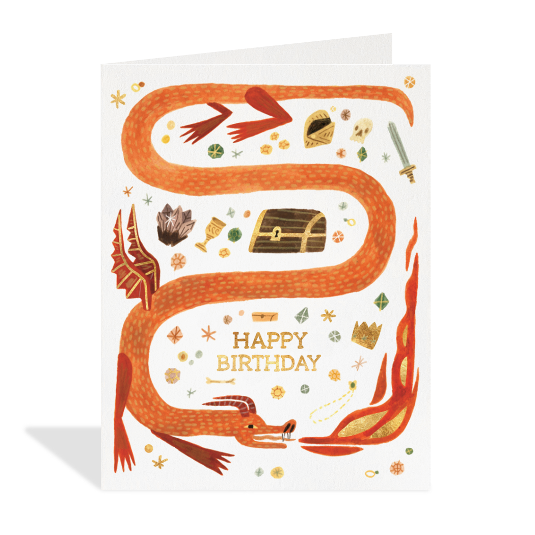 Dragon Birthday Greeting Card