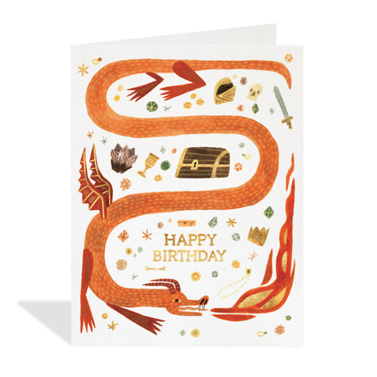 Dragon Birthday Greeting Card