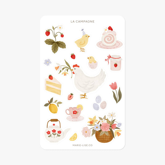 The Countryside Sticker Sheet